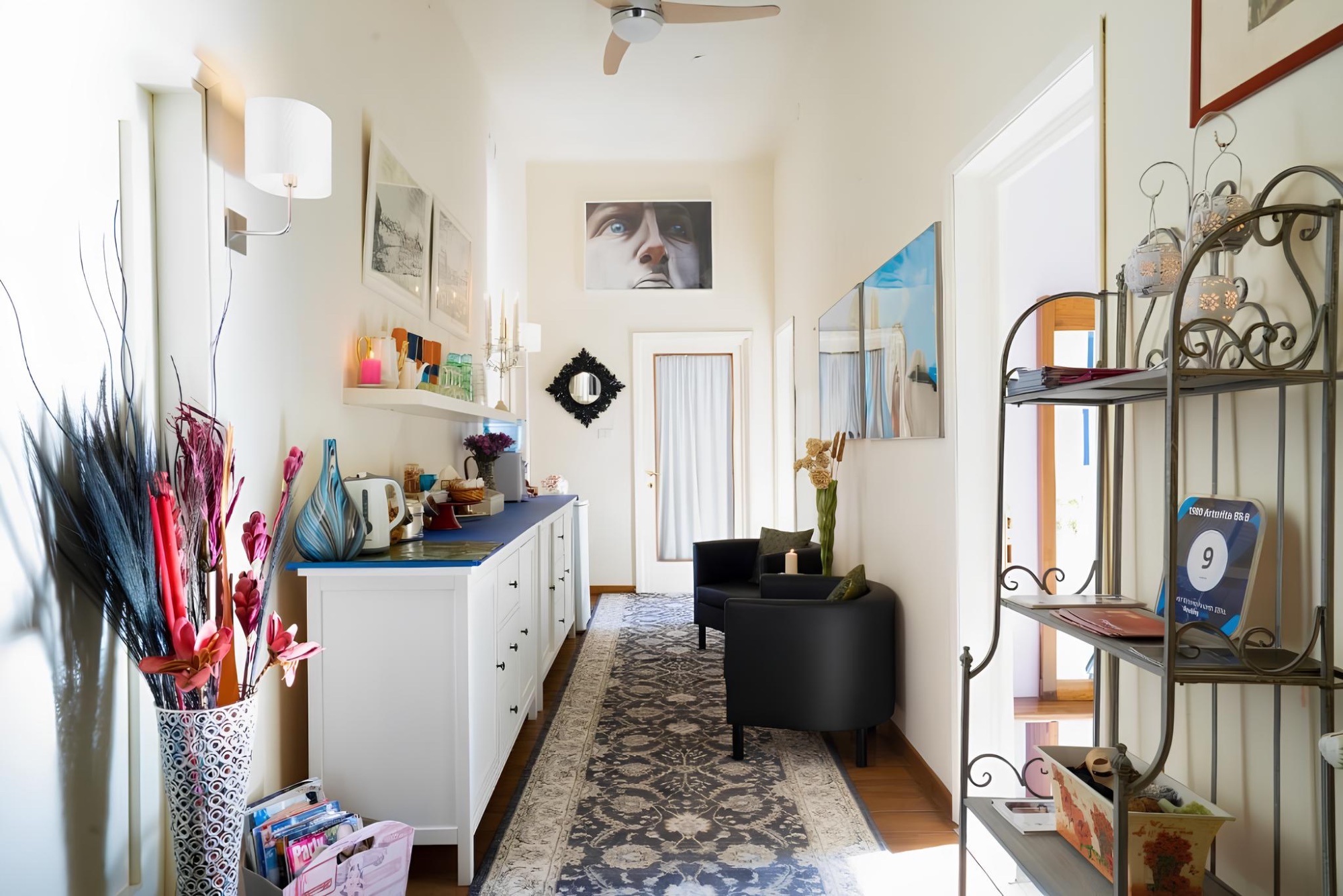 Dettaglio angolo colazione